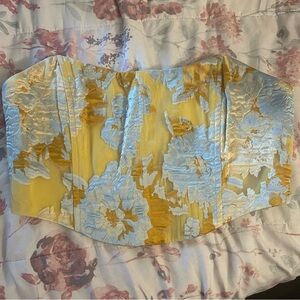 New Micas Floral Corset Top